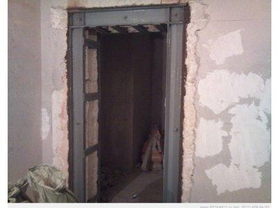 Усиление металлических проемов