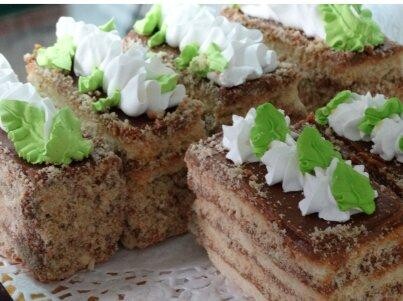 Пирожное песочное со сгущенкой «Танита»