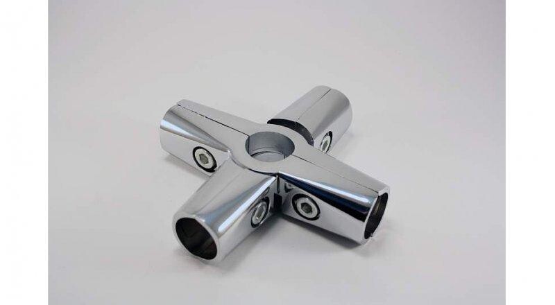 Соединение крестообразное для 4-х труб