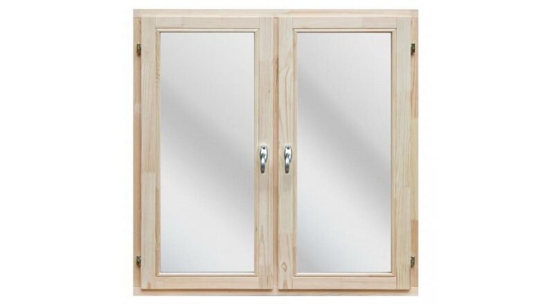 Окно дачное деревянное