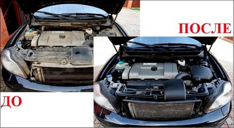 Мойка двигателя