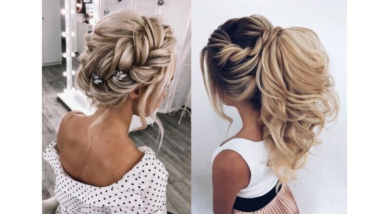 Прическа для выпускного вечера