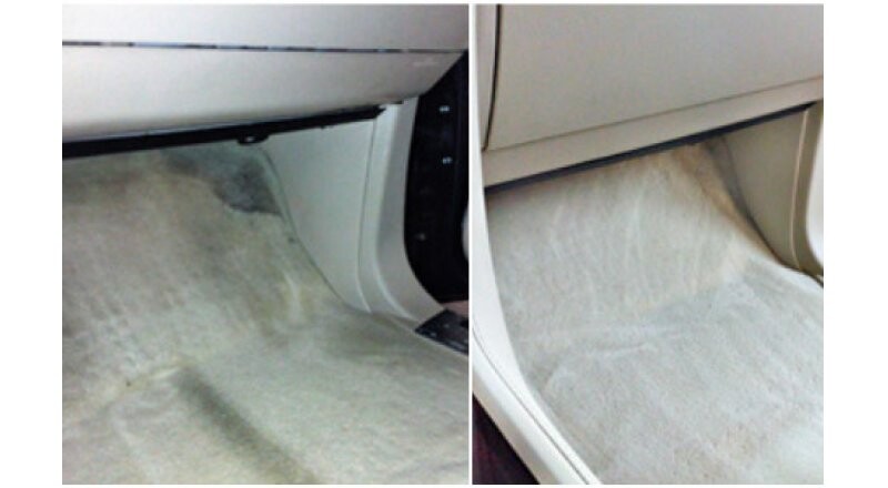 Химчистка полов автомобиля