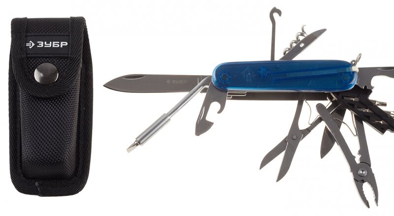Нож складной многофункциональный Зубр «Эксперт»