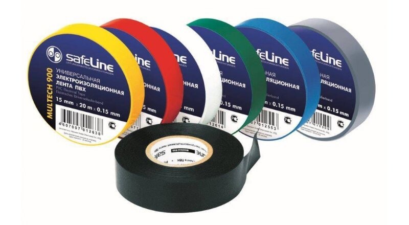 Изолента «Safeline» ПВХ