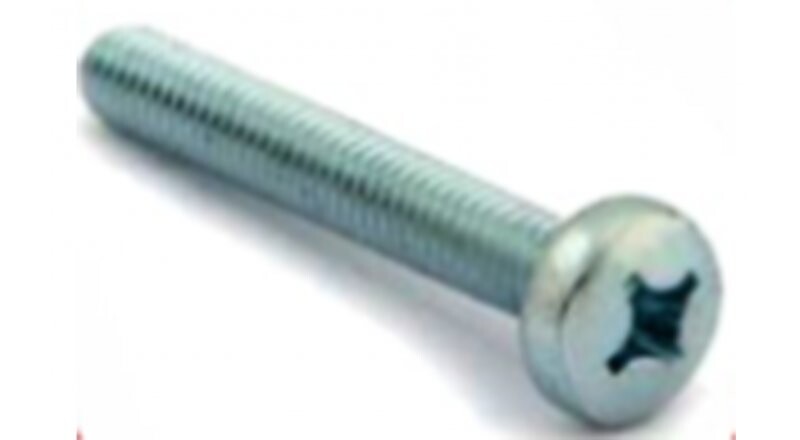 Винт полукруглая гол. цинк