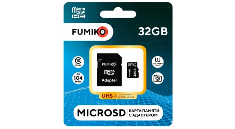 Карта памяти «FUMIKO MicroSDHC Class 10»