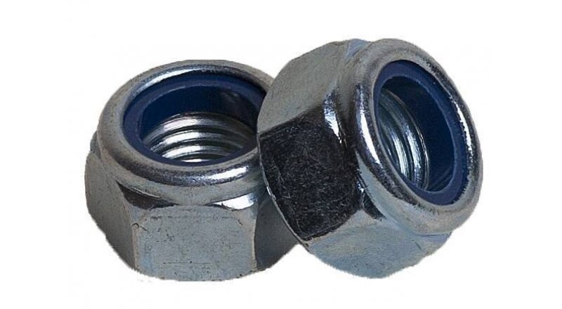 Гайка с нейлоном «М8 DIN 985»