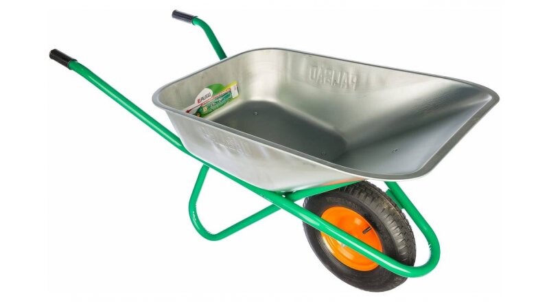 Тачка садово-строительная одноколесная «Palisad»