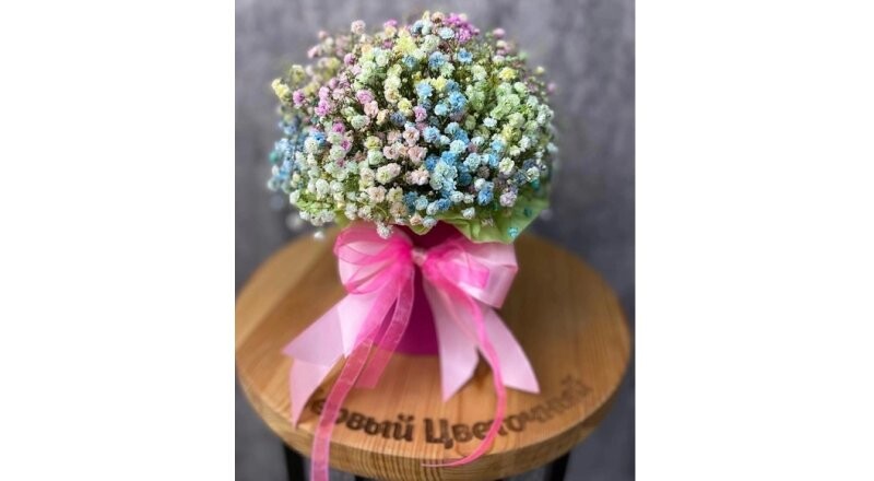 Цилиндр с гипсофилой 