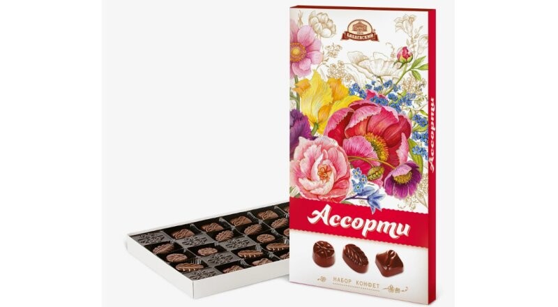 Конфеты ассорти «Букеты»