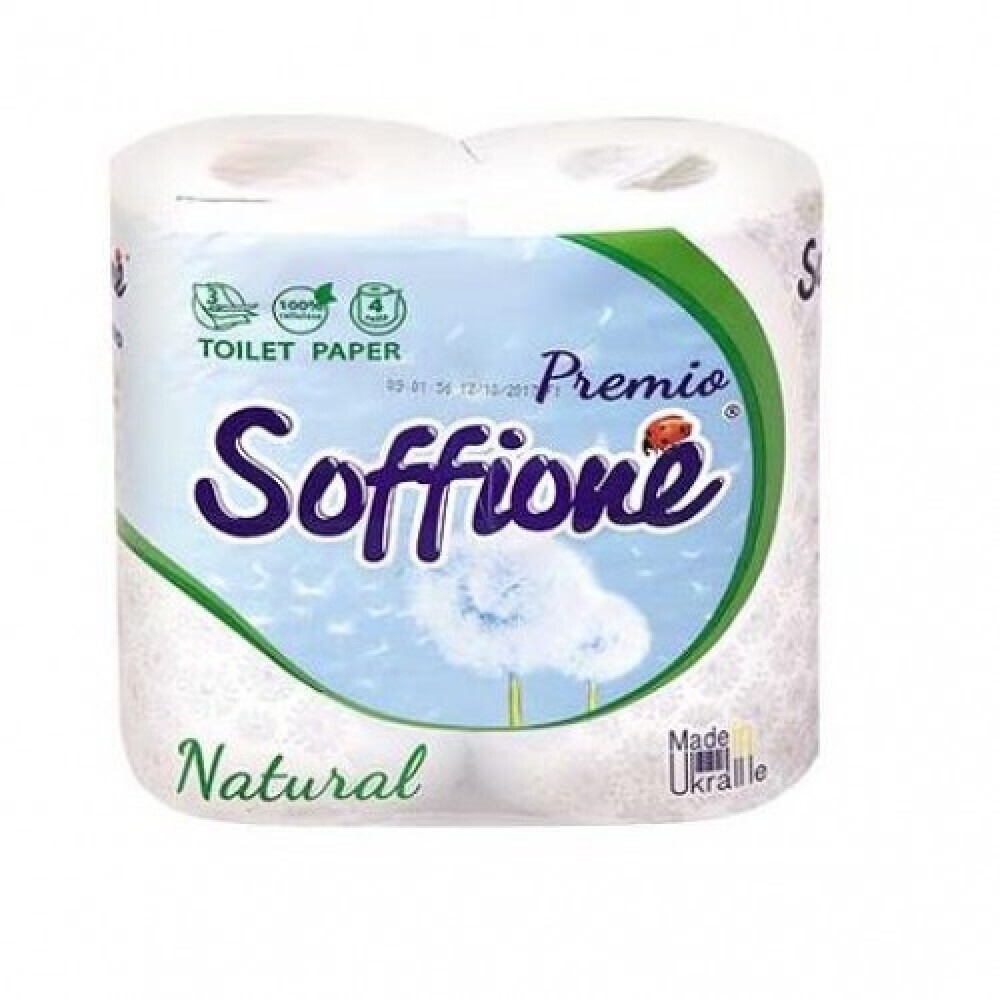 Бумага туалетная Soffione Premio