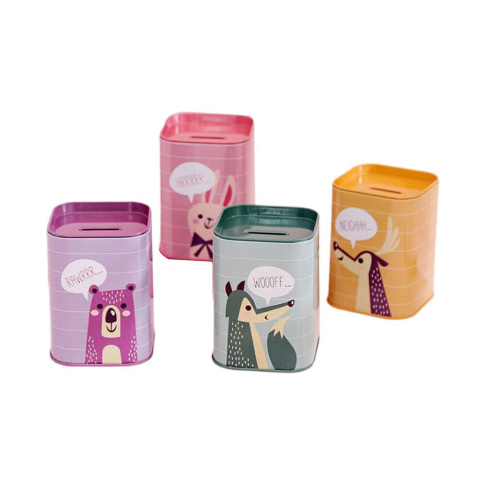 Копилка жестяная «Животные»