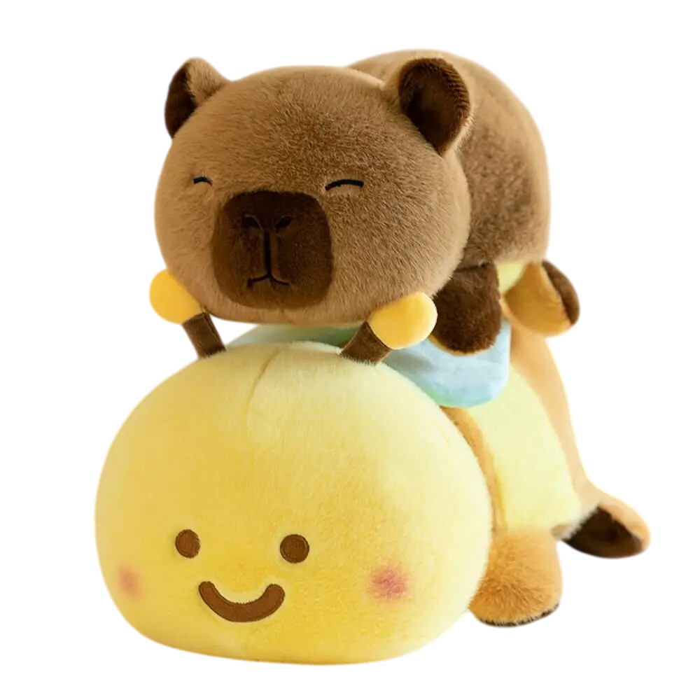 Игрушка мягкая 25см  Ктотыш  капибара - пчела