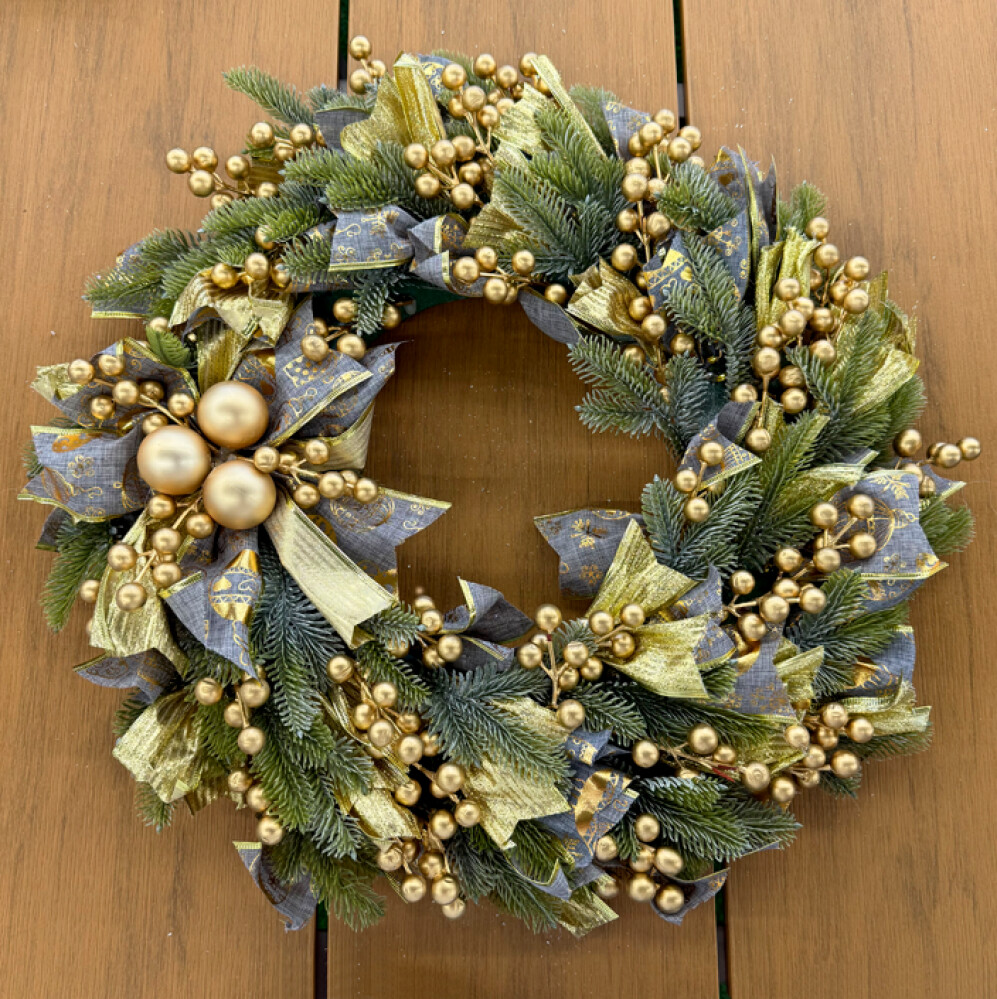 Венок новогодний