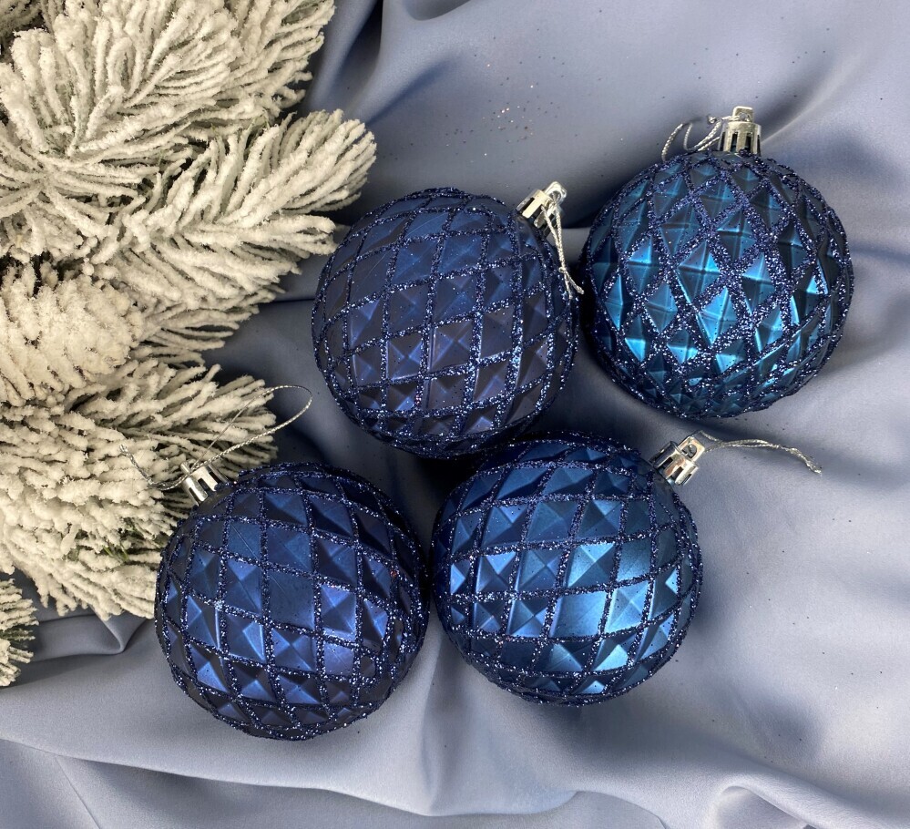 Украшение елочное «Шары грани»