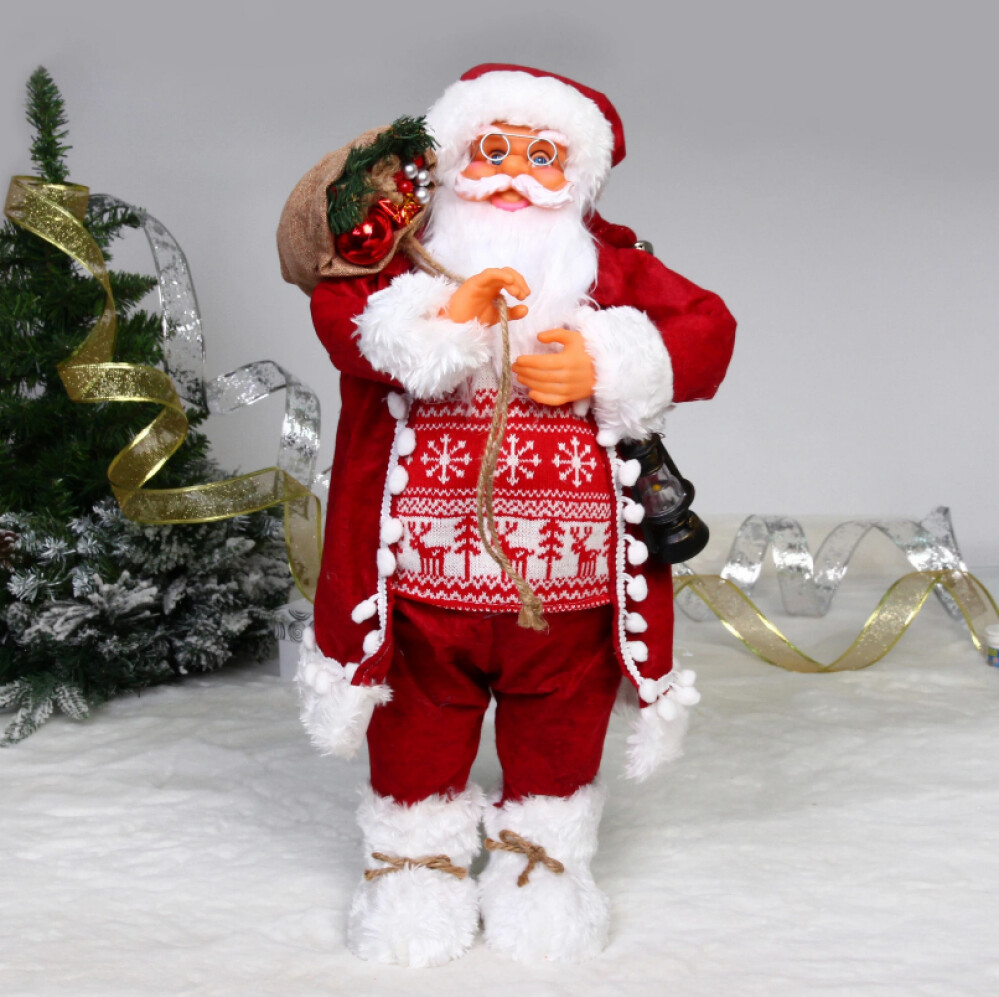 Фигура новогодняя «Дед Мороз - Лесовичок»