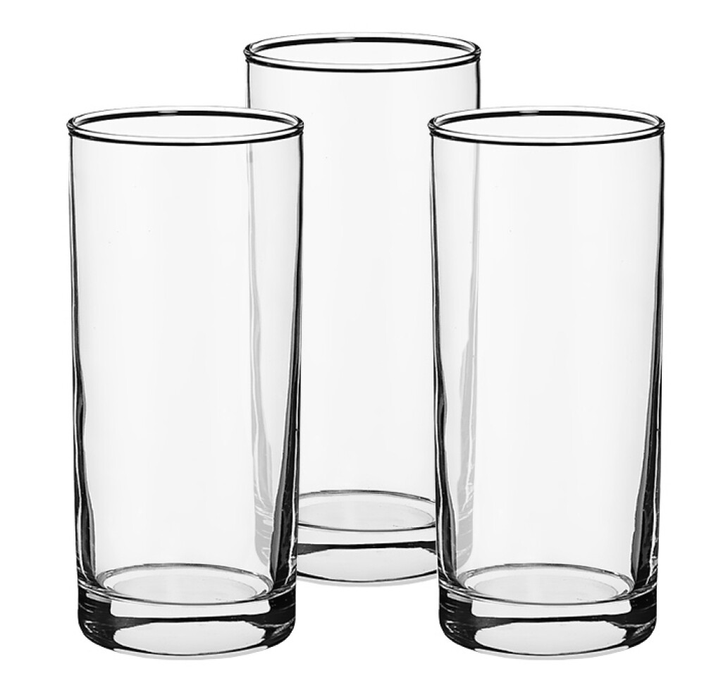 Стакан 290мл (н-р 3шт) стекло  ISTANBUL