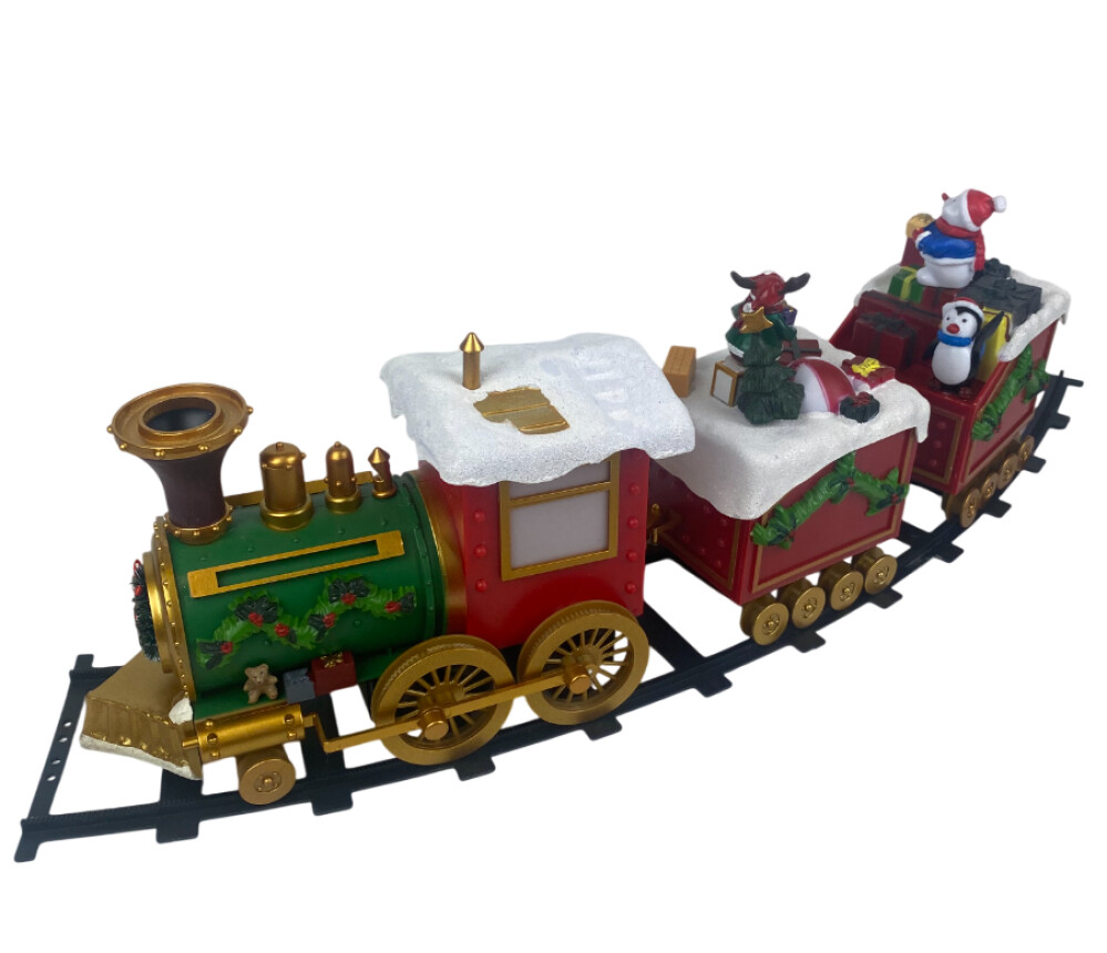 Сувенир НГ пласт.  Железная дорога