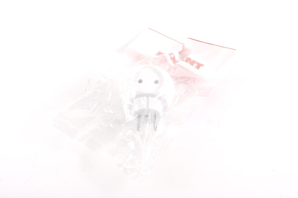 Тройник эл. б/з 6А 220В белый  Шар  REXANT 11-1063