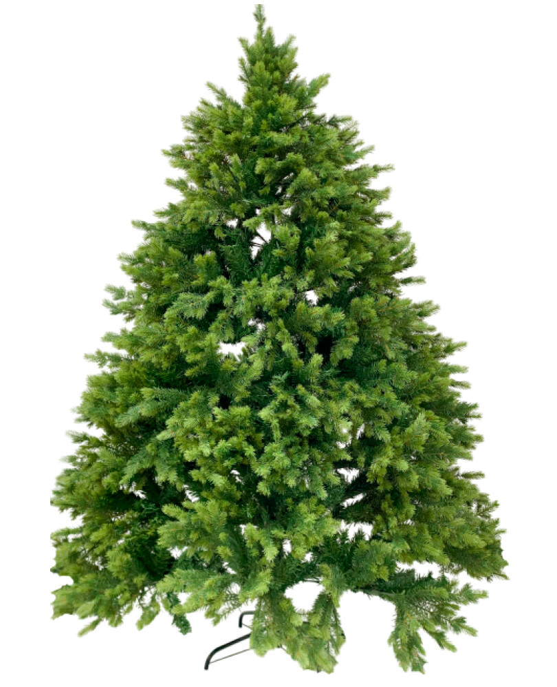 Елка искус.  Царская  литая   ПВХ, 210см, 1535 веток, d-140см