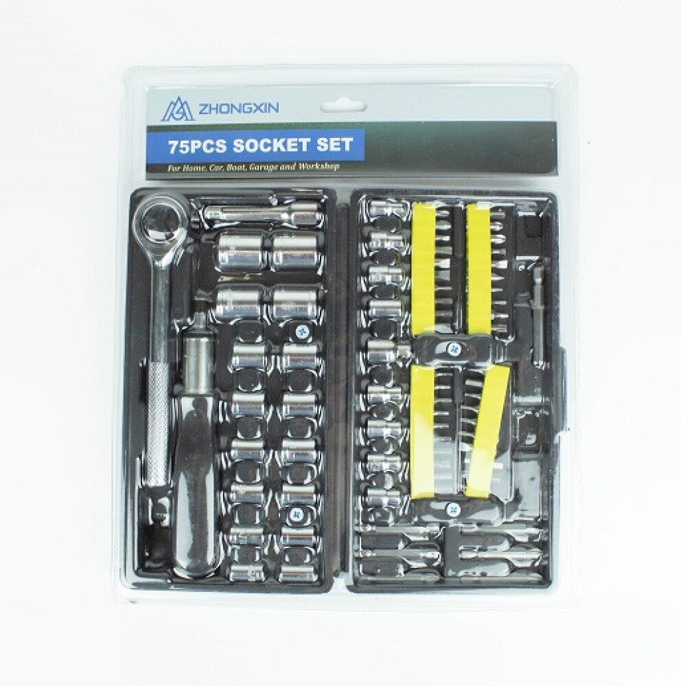 Инструмент (н-р 75предм.) пласт. кейс