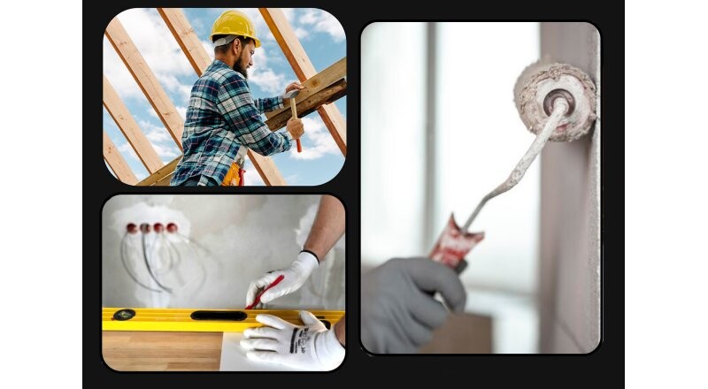 Отделочные работы в квартире, доме