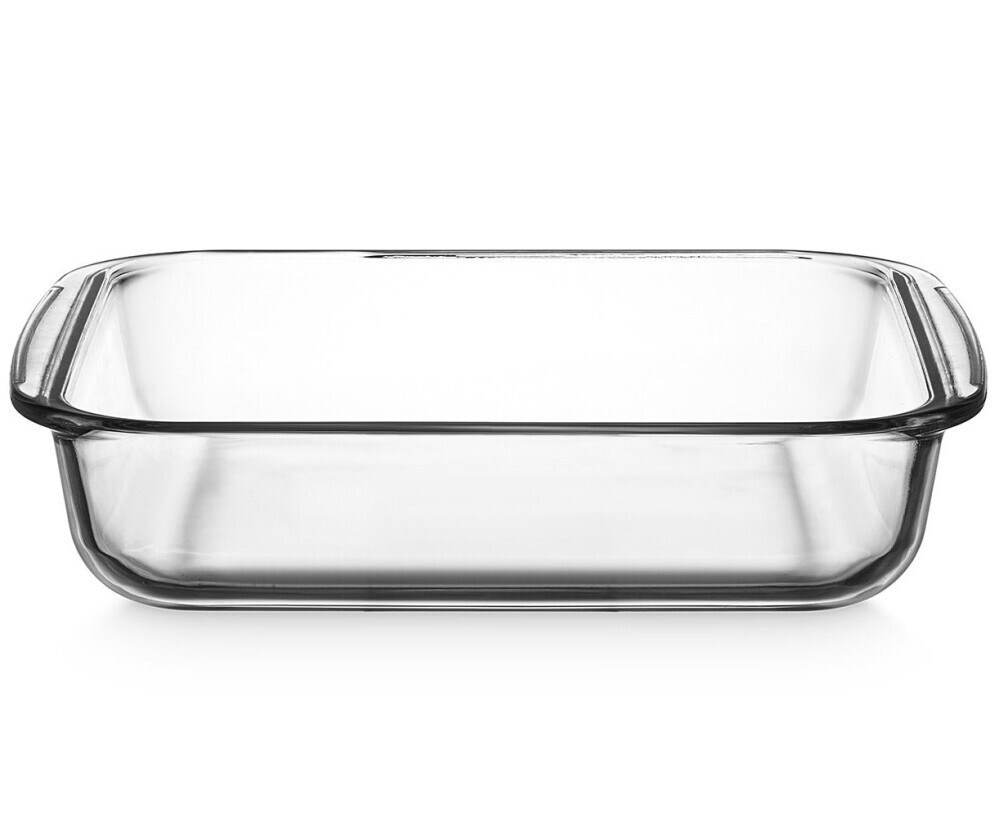 Форма для запекания жаропроч. стекло 24,8х21,9х5,6см 1,6л квадрат. с руч.