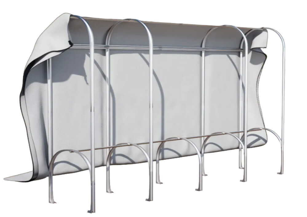 Парник  Чудошпалера  260х60х160см с укрывн. агроматериалом повыш. прочн. Reifenh?user