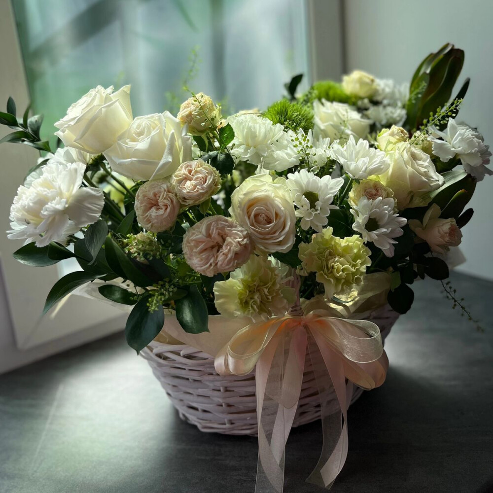 Корзина Цветущее Лето