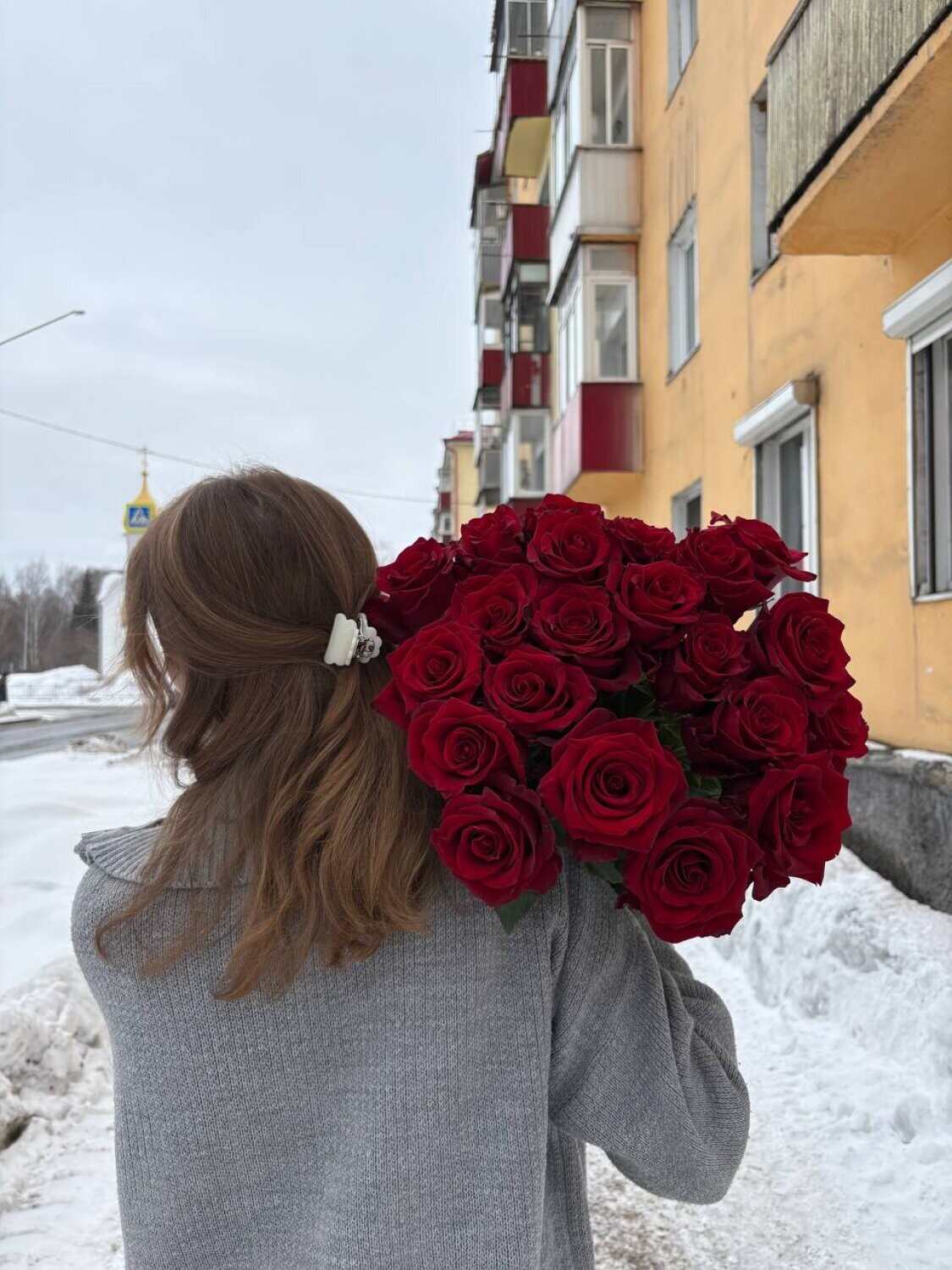 Красные розы