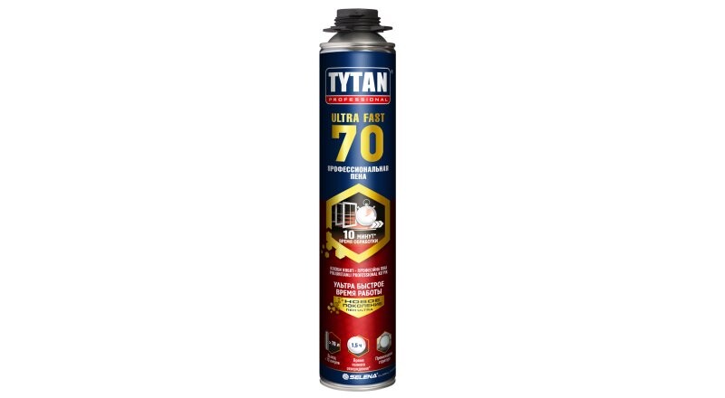 Пена монтажная «TYTAN-70 ULTRA ПРОФ »Зима