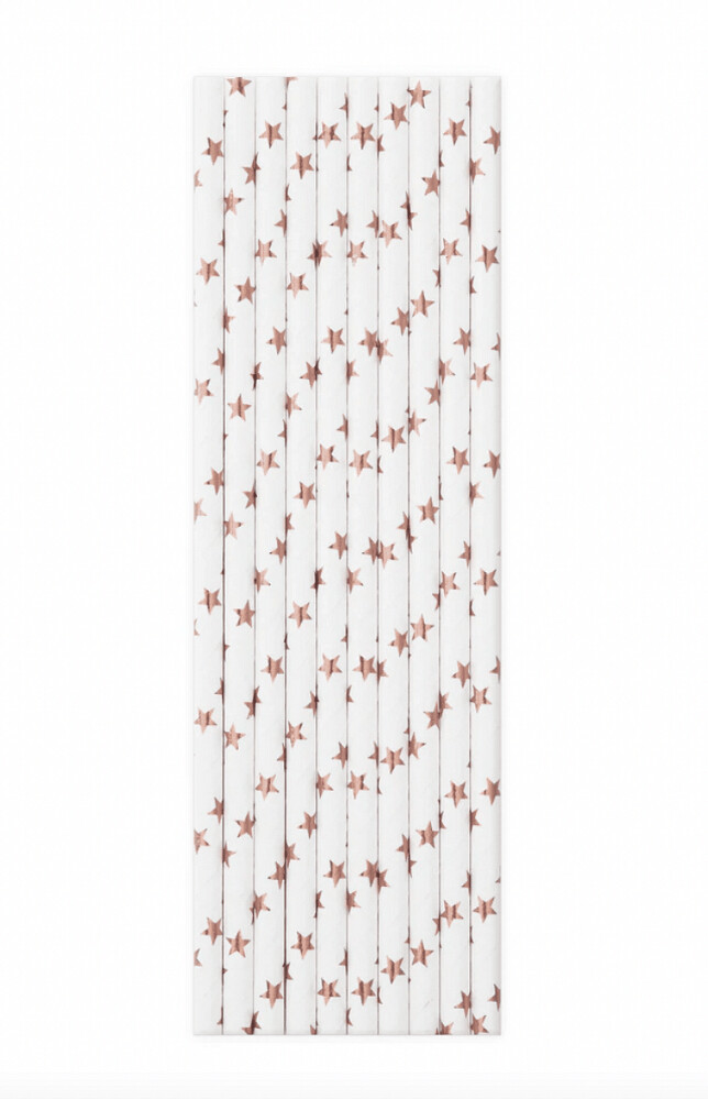 Трубочки для напитков (уп. 25шт)  Звезды