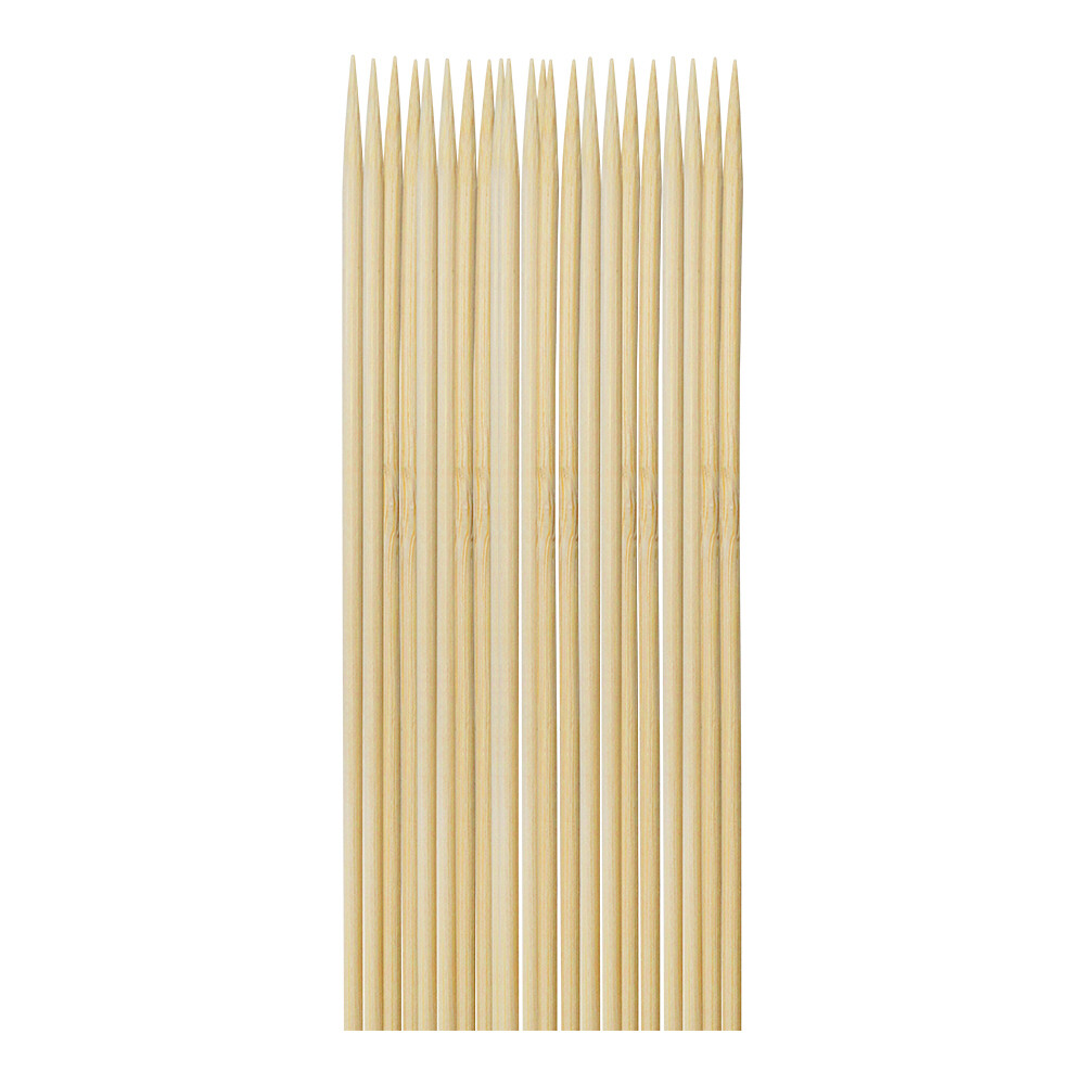 Шампур для шашлыка бамбук 30х0,9см (уп. 24шт) плоск.