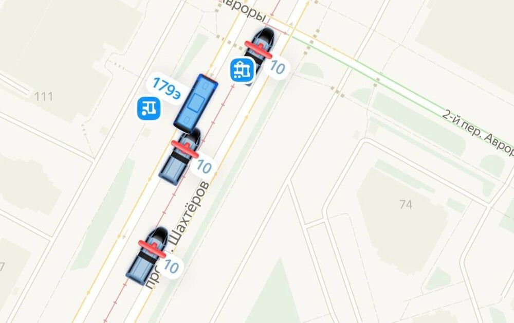 Из-за снегопада в Кемерове «застывают» трамваи